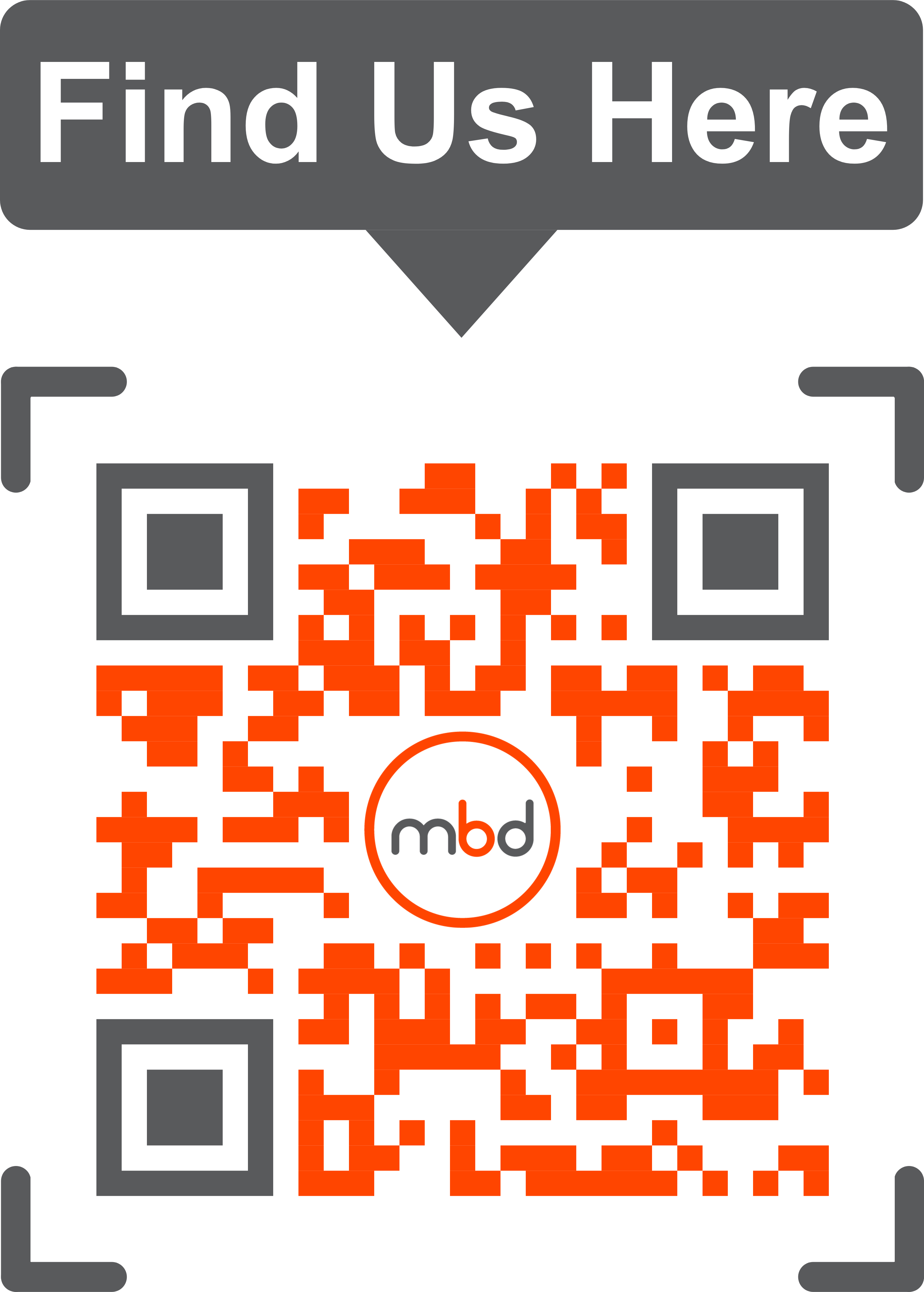 Custom Small Business QR Code. Find us on Google Maps QR Code